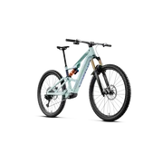 Orbea RISE LT M10 RS 420W (2027) - bicicletă electrică eMTB Trail - Frozen Concrete (Matt) - Noctiluca C. View (Gloss)
