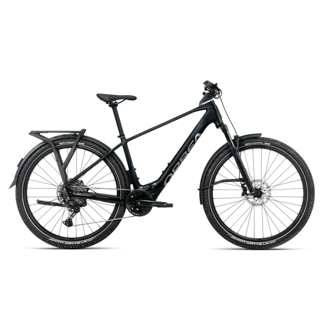 Orbea KEMEN ADV 20 (2027) - bicicletă electrică urbană - Fuel Black - Titan Grey (Gloss)