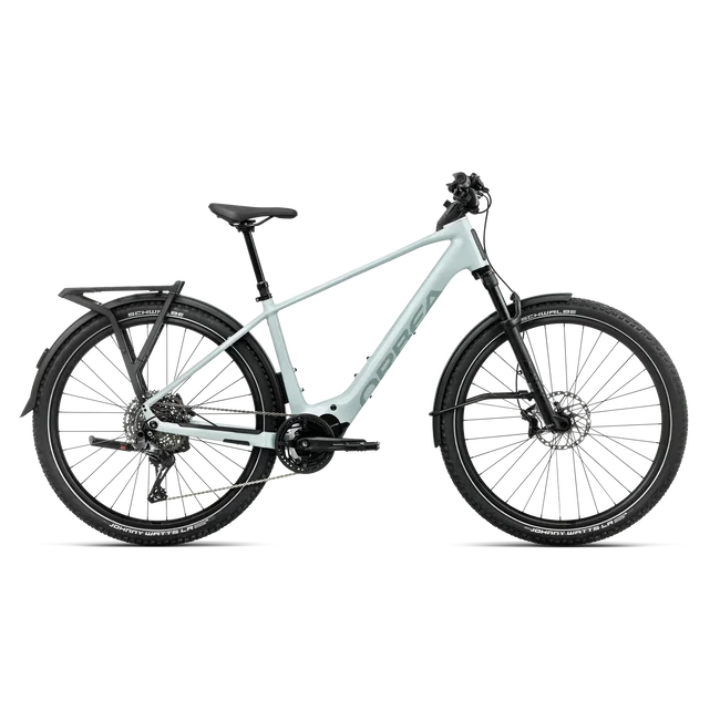 Orbea KEMEN ADV 10 (2027) - bicicletă electrică urbană - Frozen Concrete- Blue Stone (Gloss)