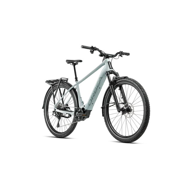 Orbea KEMEN ADV 10 (2027) - bicicletă electrică urbană - Frozen Concrete- Blue Stone (Gloss)