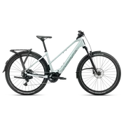 Orbea KEMEN ADV 30 MID (2027) - bicicletă electrică urbană - Frozen Concrete- Blue Stone (Gloss)