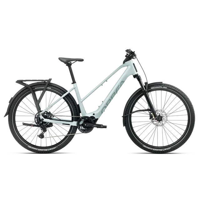 Orbea KEMEN ADV 30 MID (2027) - bicicletă electrică urbană - Frozen Concrete- Blue Stone (Gloss)