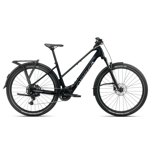 Orbea KEMEN ADV 30 MID (2027) - bicicletă electrică urbană - Fuel Black - Titan Grey (Gloss)