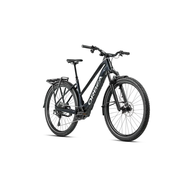 Orbea KEMEN ADV 30 MID (2027) - bicicletă electrică urbană - Fuel Black - Titan Grey (Gloss)