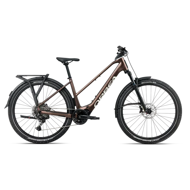 Orbea KEMEN ADV 20 MID (2027) - bicicletă electrică urbană - Metallic Rust(Matt) - Ivory White (Gloss)
