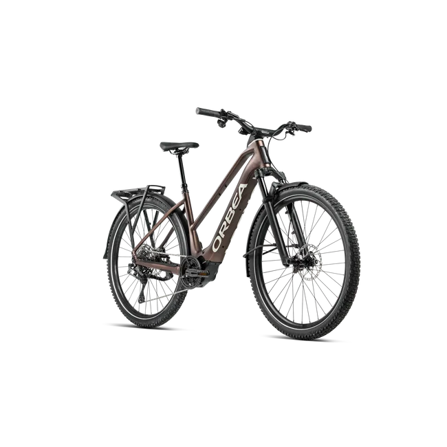 Orbea KEMEN ADV 20 MID (2027) - bicicletă electrică urbană - Metallic Rust(Matt) - Ivory White (Gloss)