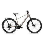 Orbea KEMEN TOUR 30 (2027) - bicicletă electrică urbană - Nickel (Matt)