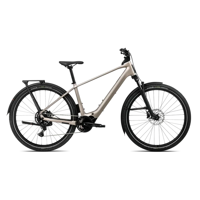 Orbea KEMEN TOUR 30 (2027) - bicicletă electrică urbană - Nickel (Matt)