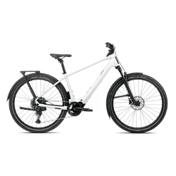 Orbea KEMEN TOUR 20 (2027) - bicicletă electrică urbană - White Chic (Gloss)