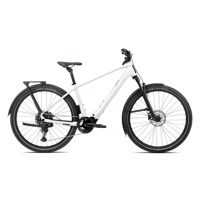 Orbea KEMEN TOUR 20 (2027) - bicicletă electrică urbană - White Chic (Gloss)