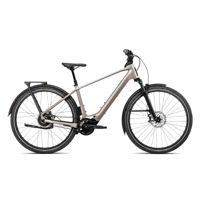 Orbea KEMEN TOUR 10 (2027) - bicicletă electrică urbană - Nickel (Matt)