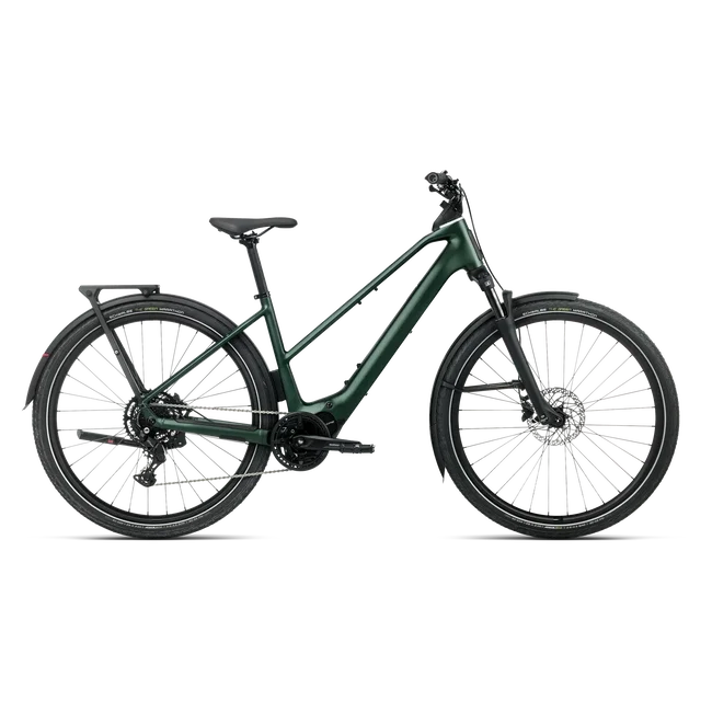 Orbea KEMEN TOUR 30 MID (2027) - bicicletă electrică urbană - Racing Green (Matt)