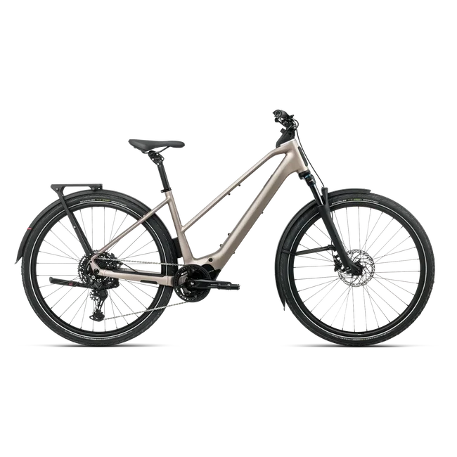 Orbea KEMEN TOUR 20 MID (2027) - bicicletă electrică urbană - Nickel (Matt)
