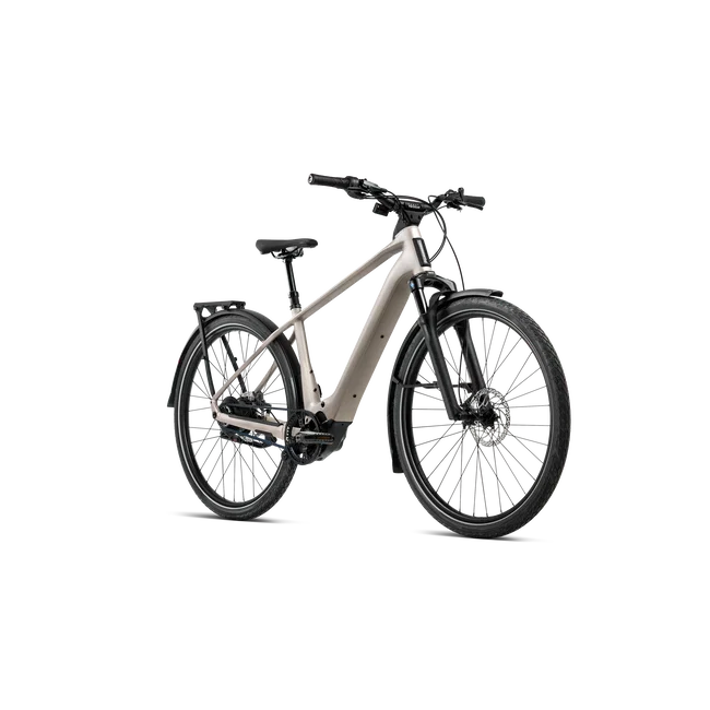 Orbea KEMEN TOUR 20 MID (2027) - bicicletă electrică urbană - Nickel (Matt)