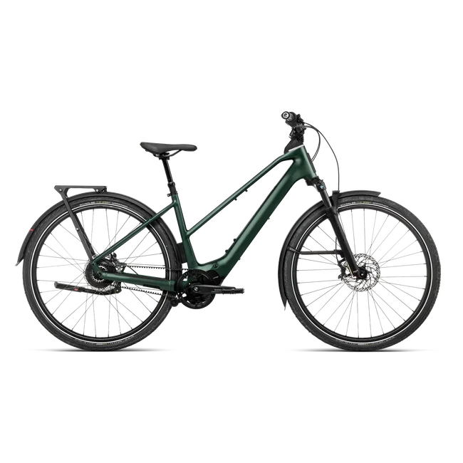 Orbea KEMEN TOUR 10 MID (2027) - bicicletă electrică urbană - Racing Green (Matt)