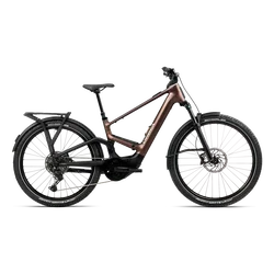Orbea MUGA 30 (2027) - bicicletă electrică urbană - Metallic Rust - Diamond Black (Matt)