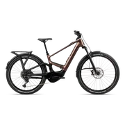 Orbea MUGA 30 (2027) - bicicletă electrică urbană - Metallic Rust - Diamond Black (Matt)