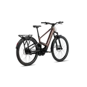 Orbea MUGA 30 (2027) - bicicletă electrică urbană - Metallic Rust - Diamond Black (Matt)
