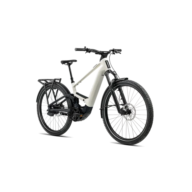 Orbea MUGA 30 (2027) - bicicletă electrică urbană - Ivory White - Black (Gloss)