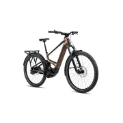 Orbea MUGA 10 (2027) - bicicletă electrică urbană - Metallic Rust - Diamond Black (Matt)