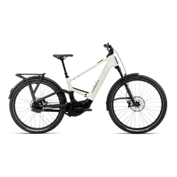 Orbea MUGA 10 (2027) - bicicletă electrică urbană - Ivory White - Black (Gloss)