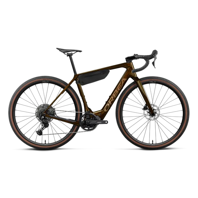 Orbea DENNA M40 (2027) - bicicletă electrică gravel - Nickel (Matt) - Carbon Raw (Gloss)