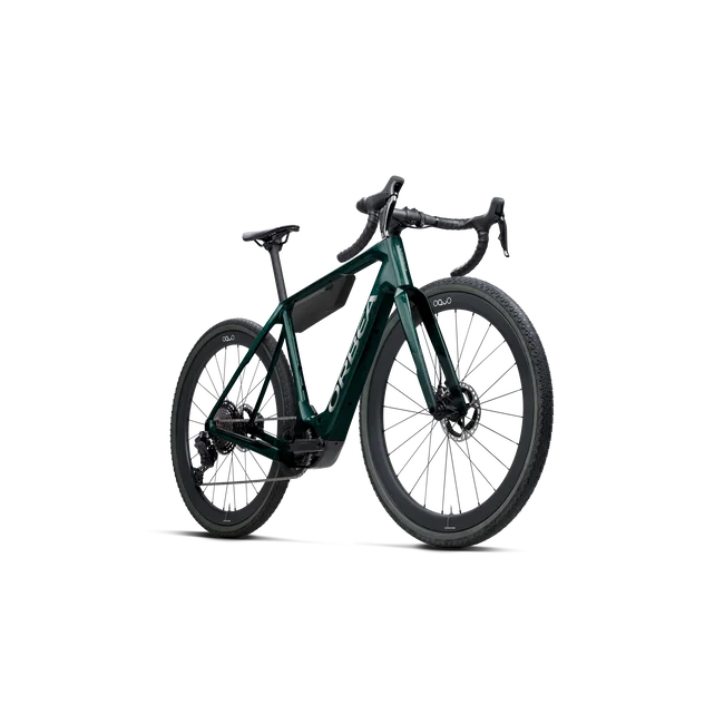 Orbea DENNA M30 (2027) - bicicletă electrică gravel - Escape Green Gloss - Foggy Matt
