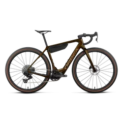 Orbea DENNA M31e (2027) - bicicletă electrică gravel - Caramel Carbon View - Golden Sand (Gloss)