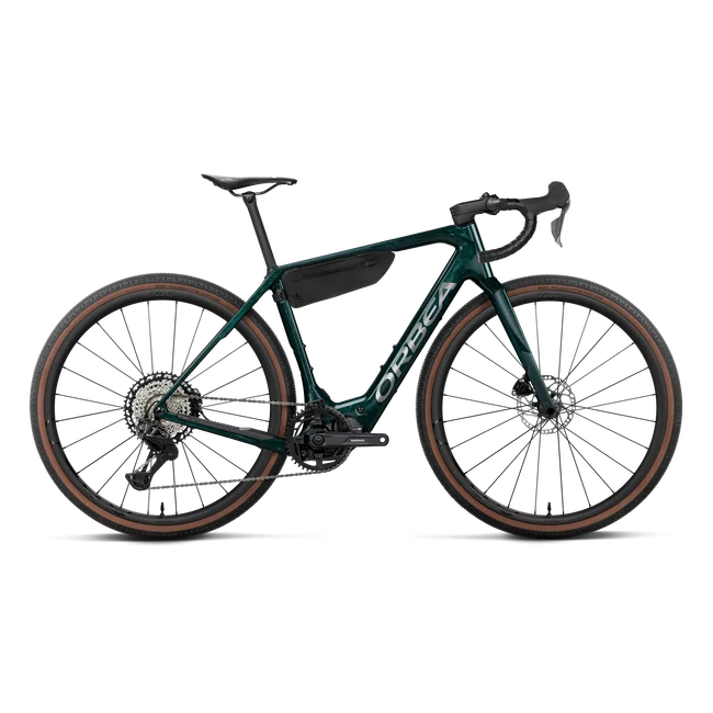 Orbea DENNA M20i (2027) - bicicletă electrică gravel - Escape Green Gloss - Foggy Matt