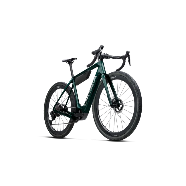 Orbea DENNA M11e (2027) - bicicletă electrică gravel - Escape Green Gloss - Foggy Matt