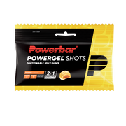 Jeleuri energizante PowerBar PowerGel Shots 60g - portocale