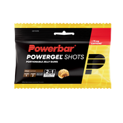 Jeleuri energizante PowerBar PowerGel Shots 60g - cola + cofeină