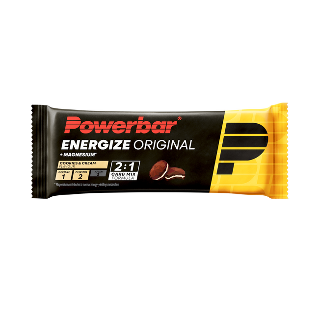 Baton energizant PowerBar Energize Original 55g - cookies & cream
