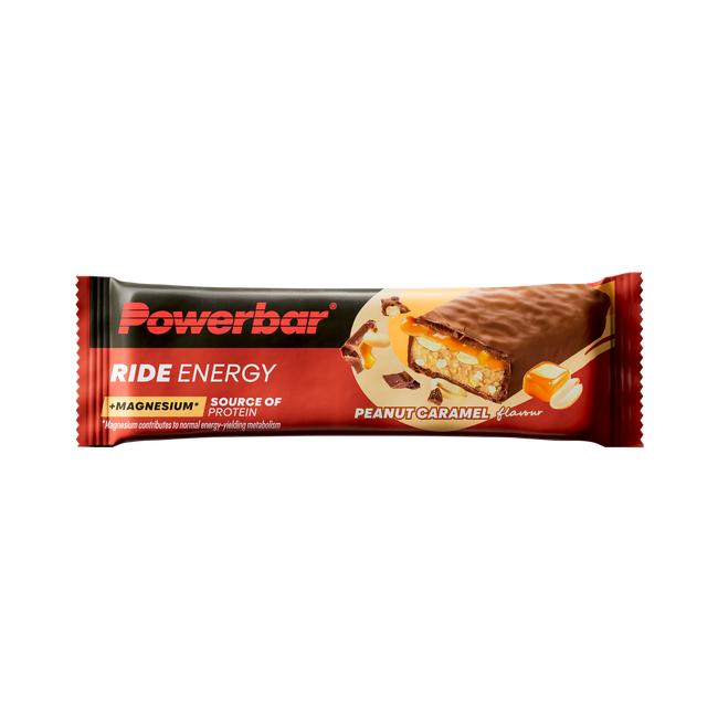 Baton energizant PowerBar Ride Energy 55g - arahide și caramel