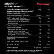 Baton energizant PowerBar Ride Energy 55g - arahide și caramel