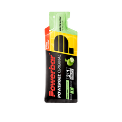 Gel energizant PowerBar PowerGel Original 41g - măr verde + cofeină