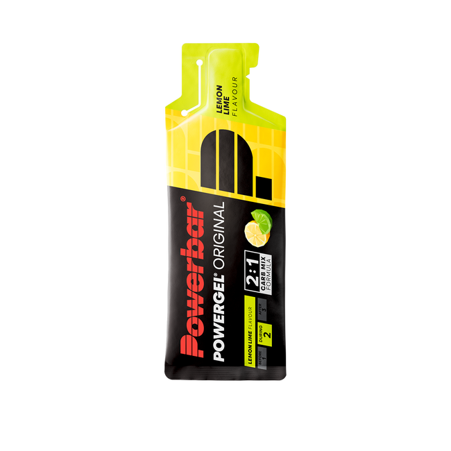 Gel energizant PowerBar PowerGel Original 41g - lămâie și lime