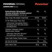 Gel energizant PowerBar PowerGel Original 41g - lămâie și lime