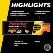 Gel energizant lichid PowerBar PowerGel Hydro 67ml - portocale