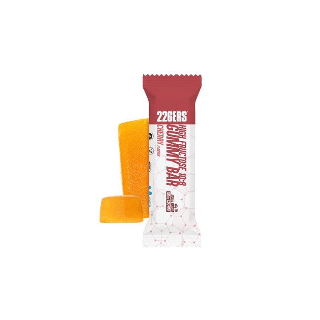 Jeleu energizant 226ers High Fructose Gummy Bar 60g - cireșe cu cofeină