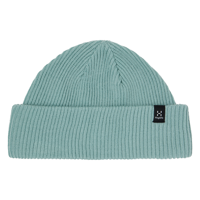Haglöfs Vassi Beanie – Căciulă outdoor pentru iarnă din lână - verde Dew Green