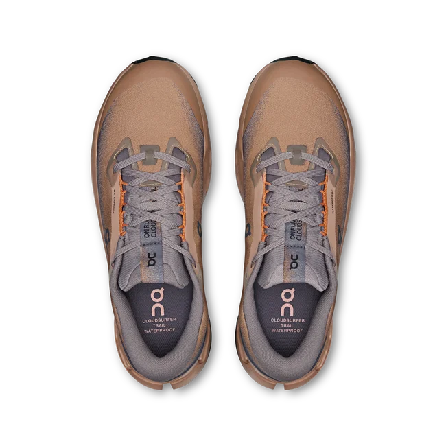 Pantofi alergare trail On Cloudsurfer Trail 2 WP - impermeabili - Portobello | Pebble