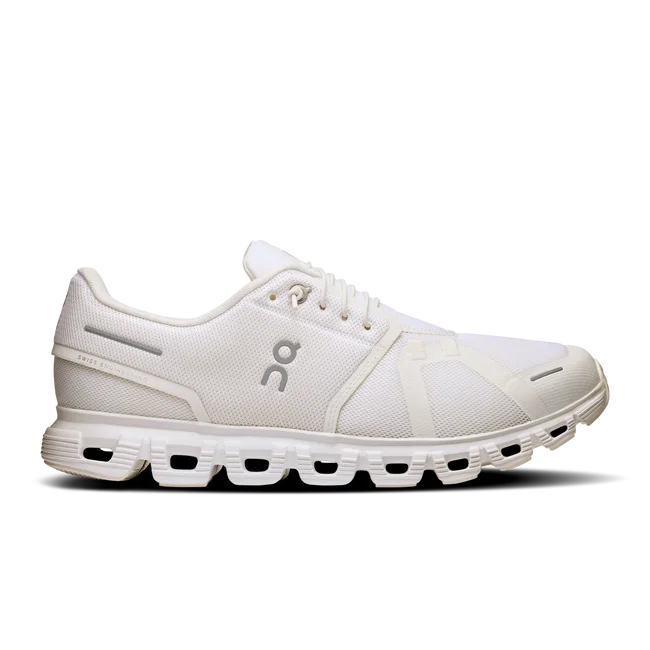 Pantofi sport On Cloud 6 Wide - lățime extinsă, confort toată ziua - White | White