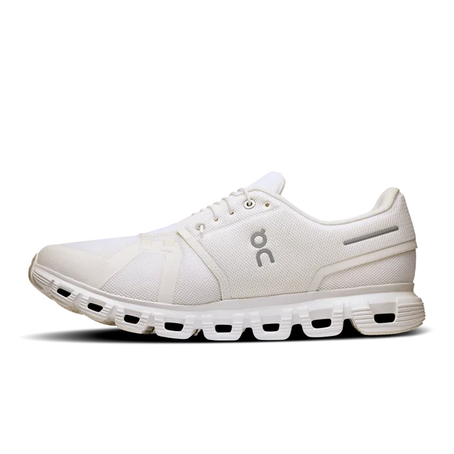 Pantofi sport On Cloud 6 Wide - lățime extinsă, confort toată ziua - White | White