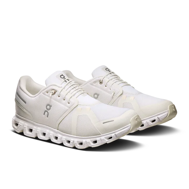 Pantofi sport On Cloud 6 Wide - lățime extinsă, confort toată ziua - White | White