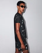Tricou alergare On Performance-T Lumos - negru | reflectorizant