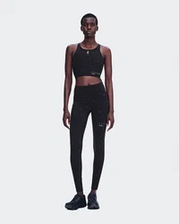 Crop top alergare On Performance Crop Lumos W - negru | Eclipse