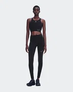Crop top alergare On Performance Crop Lumos W - negru | Eclipse