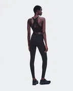 Crop top alergare On Performance Crop Lumos W - negru | Eclipse
