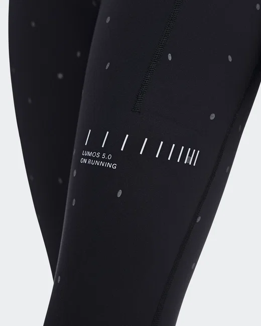 Colanți alergare On Performance Tights Lumos W - negru | Eclipse